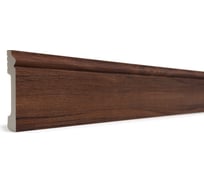 Напольный плинтус Decor-Dizayn ударопрочный, влагостойкий, дуб тобакко, 79х13х2400 мм 005-88SH