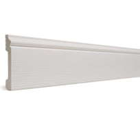 Напольный плинтус Decor-Dizayn ударопрочный, влагостойкий, капучино, 79х13х2400 мм 005-75