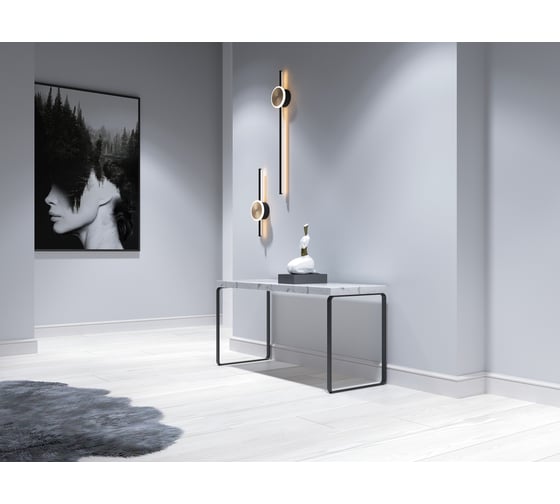 Напольный плинтус Decor-Dizayn ударопрочный, влагостойкий, капучино, 79х13х2400 мм 005-75