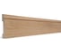 Напольный плинтус Decor-Dizayn ударопрочный, влагостойкий, орех, 79х13х2400 мм 005-90SH 1