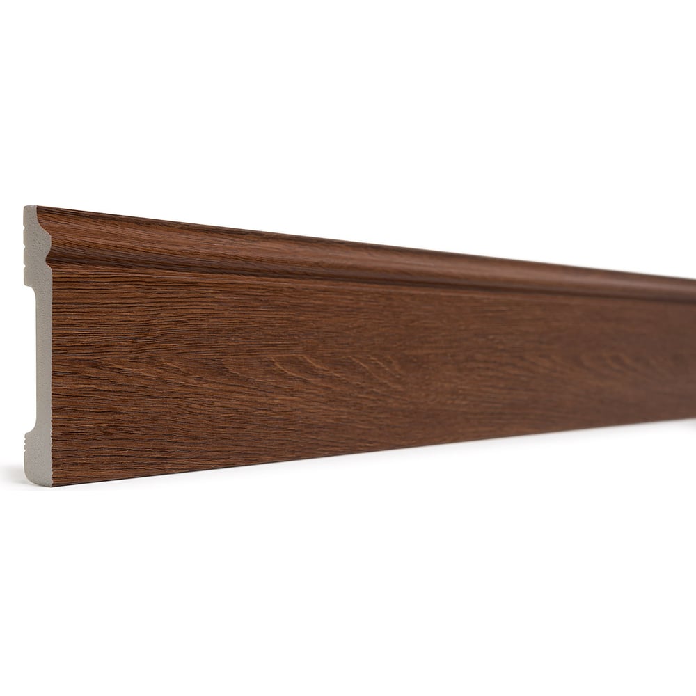 Напольный плинтус Decor-Dizayn ударопрочный, влагостойкий, тик ...