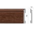 Напольный плинтус Decor-Dizayn ударопрочный, влагостойкий, тик, 79х13х2400 мм 005-82SH 2