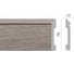 Напольный плинтус Decor-Dizayn ударопрочный, влагостойкий, серый, 79х13х2400 мм 005-80SH 2