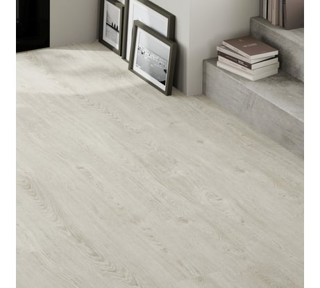 Ламинат FLOORWOOD epica Белый, 33 класс, толщина 8 мм, 2.130 кв.м D1822