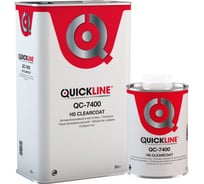 Комплект Quick Line Прозрачный лак HS 5л, Отвердитель HS стандартный 2,5 л 7400/S5+4420/S2.5