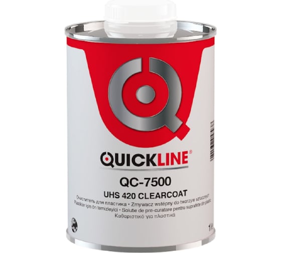 Комплект Quick Line Прозрачный лак UHS 1л Отвердитель 0,5 л 7500/S1+4520/S0,5