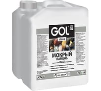 Пропитка для камня и кирпича Palizh GOL Мокрый камень stone 5 л StK-287-1K 11605931