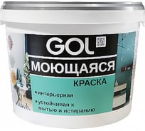 Акриловая краска Palizh GOL Моющаяся Интерьерная expert 133 матовая 1,35кг/0,8л 11605653