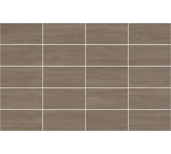 Керамогранит Delacora Walnut Dark матовый 300x600x9,5, 1,44 м2, коричневый D30014M