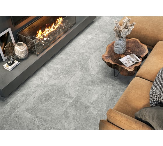 Керамогранит Delacora Tundra Taupe матовый карвинг 300x600x9,5, 1,44 м2, серый D30012M