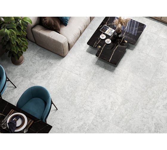 Керамогранит Delacora Tundra Gris матовый карвинг 300x600x9,5, 1,44 м2, серый D30010M