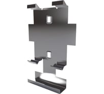 Клипса металлическая для крепления плинтуса СОЛИД Solid, UHD Polymer, МПЛЗпар 100 ЧМ, КМ UHD (шт)