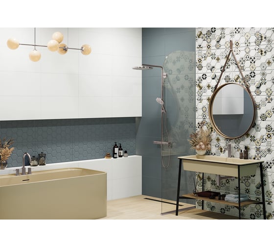 Плитка настенная New Trend Edelweiss Pattern 300x600x9, 1,8м2, разноцветный WT36EDW55