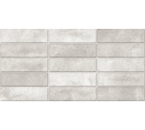 Плитка настенная New Trend Elbrus Brick Gray 300x600x9, 1,8м2, серый WT36ELR07