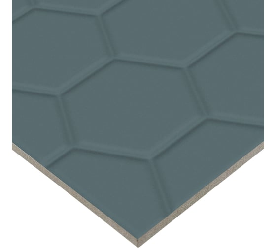 Плитка настенная New Trend Edelweiss Hexagon Blue 300x600x9, 1,8м2, синий WT36EDW23
