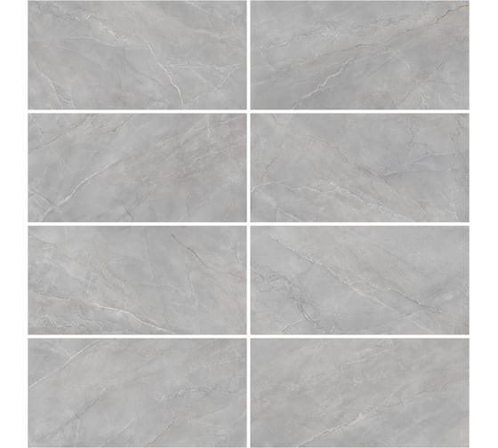 Плитка настенная New Trend Lims Dark 300x600x9, 1,8м2, серый WT36LMM25