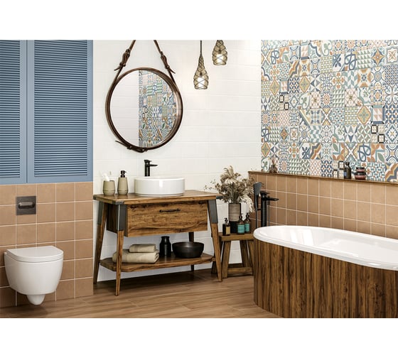 Плитка настенная New TrendDesign Art Mix 3 300x600x9, 1,08м2, разноцветный WT36DST16