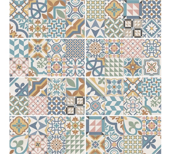 Плитка настенная New TrendDesign Art Mix 3 300x600x9, 1,08м2, разноцветный WT36DST16