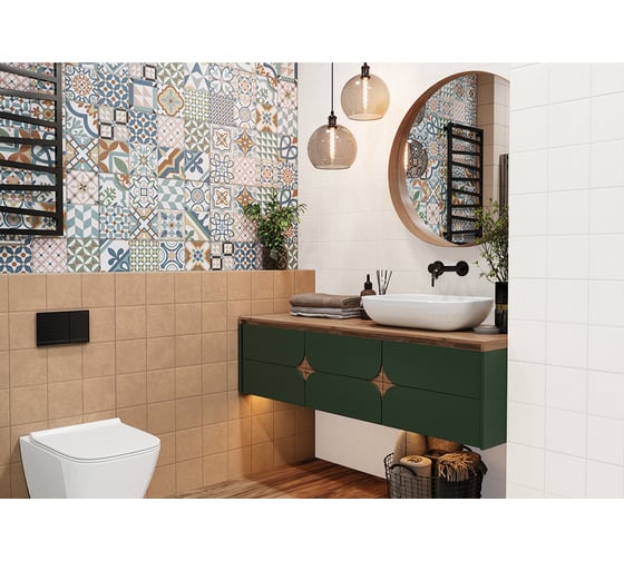 Плитка настенная New TrendDesign Art Mix 3 300x600x9, 1,08м2, разноцветный WT36DST16