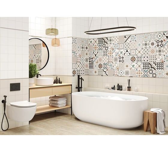 Плитка настенная New Trend Design Art Beige 300x600x9, 1,08м2, бежевый WT36DST11