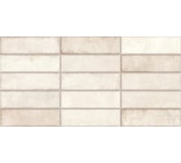 Плитка настенная Эльбрус Брик кремовый / Elbrus Brick Crema NewTrend 300x600x9, 1,8м2, бежевый WT36ELR11