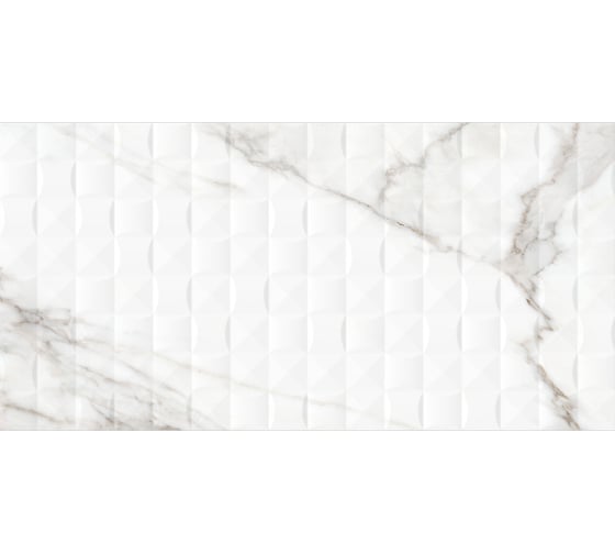 Плитка настенная New Trend Aurea Relief 300x600x9, 1,8м2, белый WT36AUU15