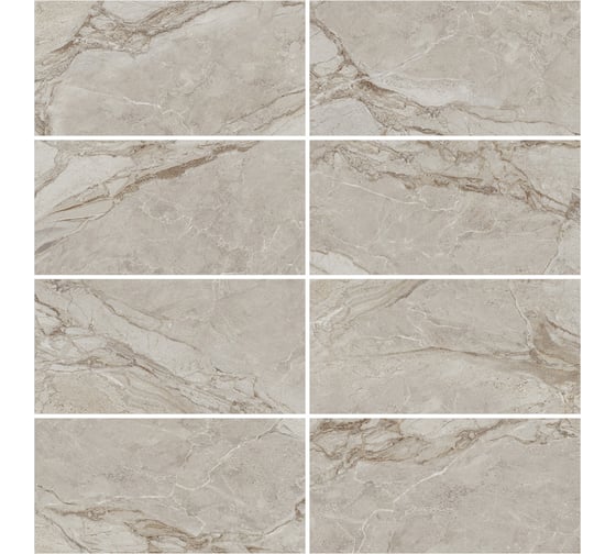 Плитка настенная New Trend Intensity Dark 300x600x9, 1,8 м2, коричневый WT36ITS18