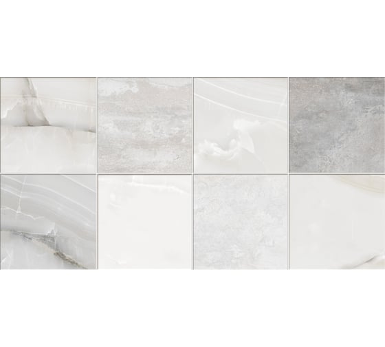 Плитка настенная New Trend Titan Box 300x600x9, 1,8м2, серый WT36TIT55