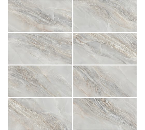 Плитка настенная New Trend Sunrock Dark 300x600x9, 1,8м2, серый WT36SNK15