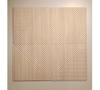 Комплект фрезерованных панелей Cosca Decor КУБ 4 шт, 500x500x8 мм, мелинга капучино 00-00078489