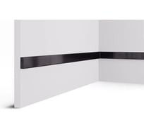 Рейка Cosca Decor RX010-057 30x10x2000 мм, Зеркало черное Cosca Deco 00-00081461