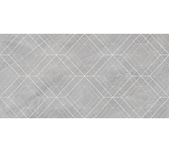 Декор NewTrend Lims Dark Rhomb 300x600x9, серый DW36LMM25