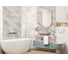 Декор Санрок Пойнт светлый / Sunrock Light Point NewTrend 300x600x9, серый DW36SNK05 1