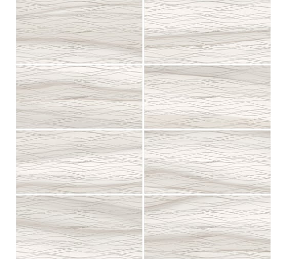 Декор NewTrend Treise Light Wave 300x600x9, серый DW36TRS05