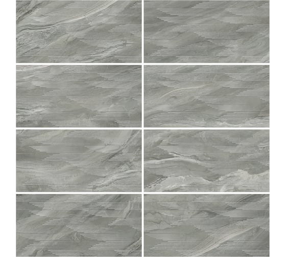 Декор NewTrend Way Dark Arrow 300x600x9, серый DW36WAY17