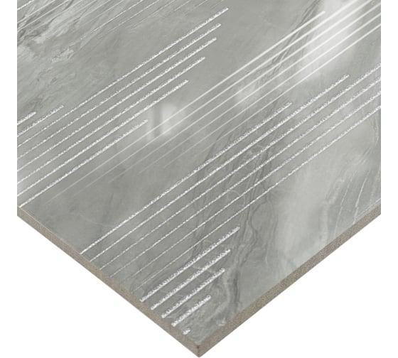 Декор NewTrend Way Dark Arrow 300x600x9, серый DW36WAY17