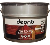 Декоративный деревозащитный состав (лазурь) ДЕОЛЬ Орех полуглянцевый DZSN9