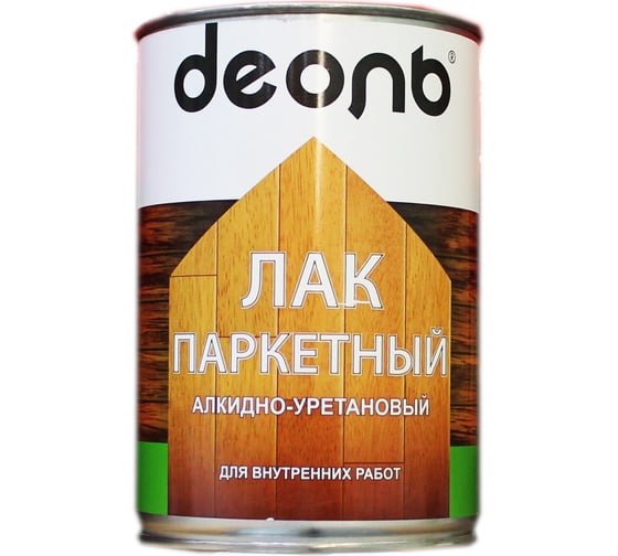 Паркетный лак ДЕОЛЬ алкидно-уретановый полуматовый LPM09