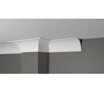 Потолочный карниз Decor-Dizayn ударопрочный влагостойкий под покраску 88Х85Х2000 мм DD46