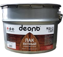 Яхтный лак ДЕОЛЬ алкидно-уретановый глянцевый LYG9