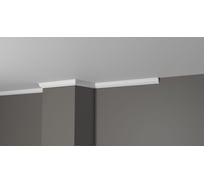 Потолочный карниз Decor-Dizayn ударопрочный влагостойкий под покраску 21Х14Х2000 мм DD09