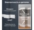 Потолочный карниз Decor-Dizayn ударопрочный влагостойкий под LED подсветку 50Х20Х2000 мм DD617 3