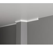 Потолочный карниз Decor-Dizayn ударопрочный влагостойкий под покраску 20Х20Х2000 мм DD38 17977843