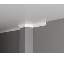 Потолочный карниз Decor-Dizayn ударопрочный влагостойкий под покраску 39Х24Х2000 мм DD24