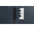 Стеновой молдинг Decor-Dizayn ударопрочный влагостойкий под покраску 99Х8Х2000 мм DD12 3