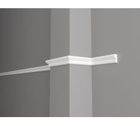Стеновой молдинг Decor-Dizayn ударопрочный влагостойкий под покраску 35Х20Х2000 мм DD607
