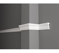 Стеновой молдинг Decor-Dizayn ударопрочный влагостойкий под покраску 68Х26Х2000 мм DD354