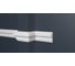 Стеновой молдинг Decor-Dizayn ударопрочный влагостойкий под покраску 42Х16Х2000 мм DD301 6