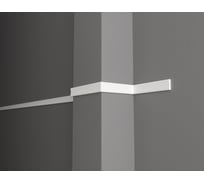 Стеновой молдинг Decor-Dizayn ударопрочный влагостойкий под покраску 30х10х2000 мм 165А