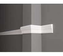 Стеновой молдинг Decor-Dizayn ударопрочный влагостойкий под покраску 85Х25Х2000 мм 152A